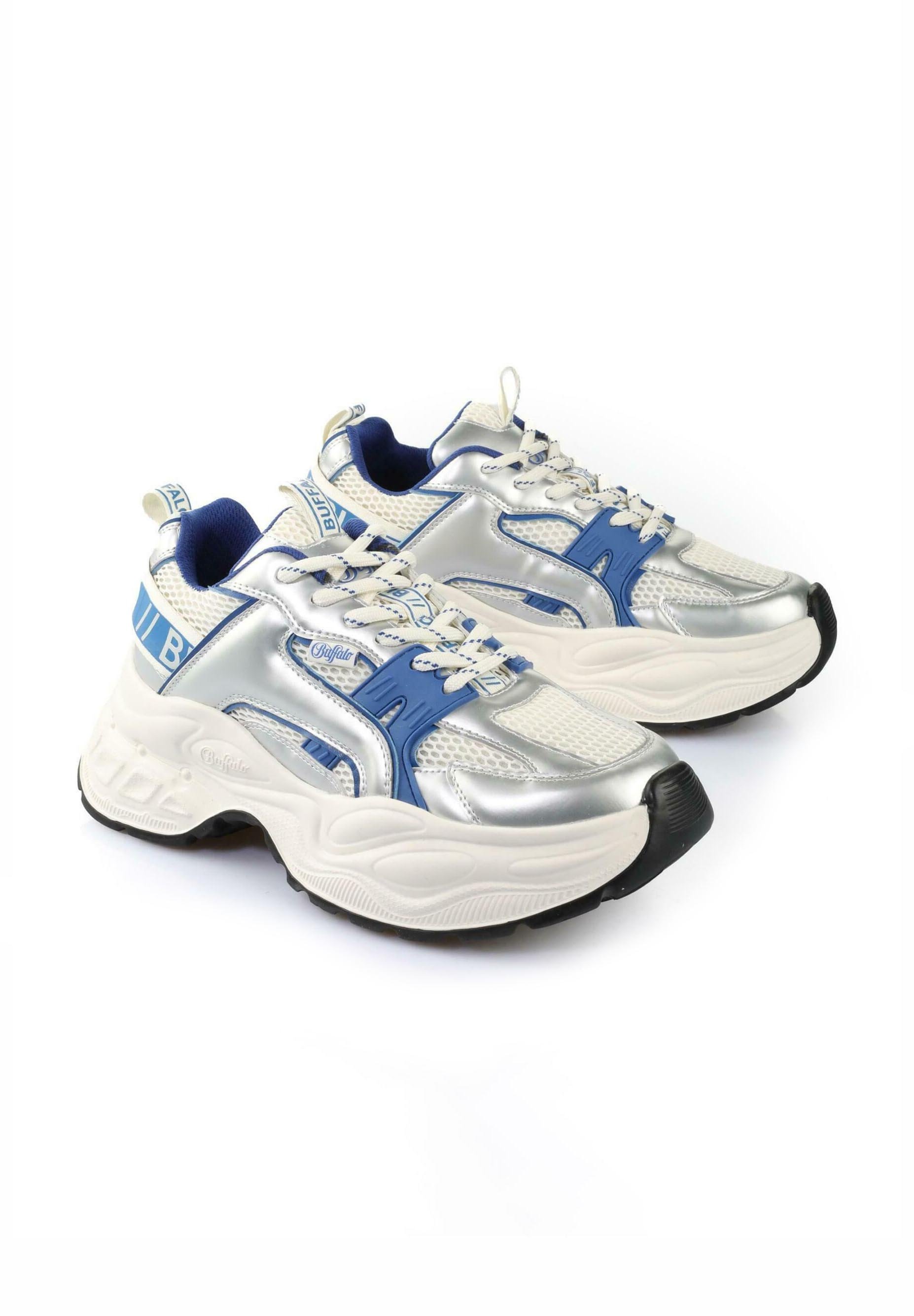 Buffalo YUNO Sneakers basse blue sand white/blu