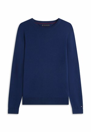 Tommy Hilfiger, SMART CASUAL CREW NECK  - Pullover - navy iris