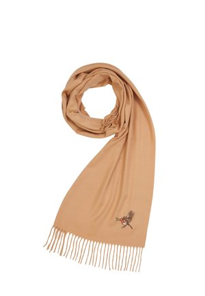 ROBIN EMBROIDERED  COSY CAMEL  - Huivi - tan