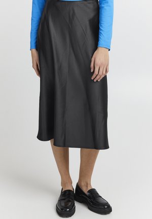 ICHI IHENDRA SK - A-line skirt - black