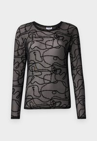 NMCEMRE O NECK - Pitkähihainen paita - black