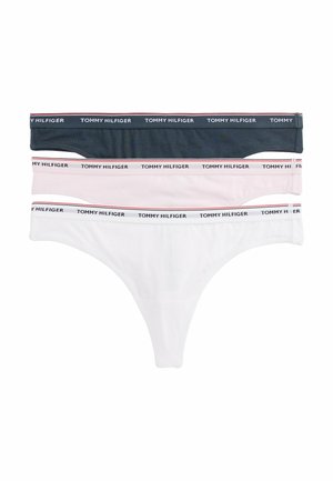 ESSENTIALS 3 PACK - Tanga - mil denim pearly pink white