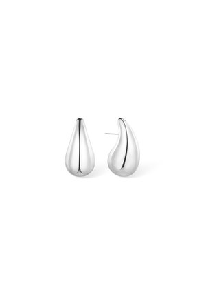 LAYERED HOOPS - Ohrringe - silver
