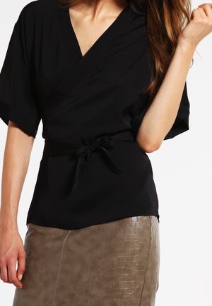 Bluse - black