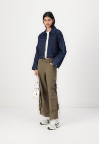 Object OBJBOLETTA JACKET - Teksajakk - dark blue denim