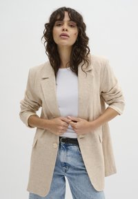 My Essential Wardrobe - LAVITA - Blazer - oatmeal melange Miniatuurafbeelding 1