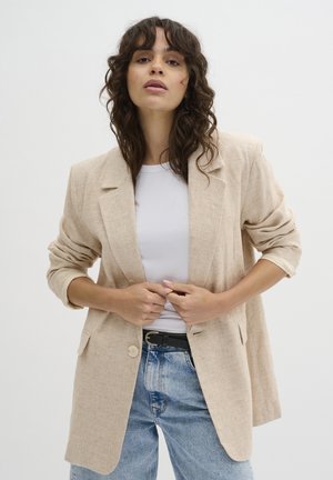 My Essential Wardrobe LAVITA - Blazer - oatmeal melange