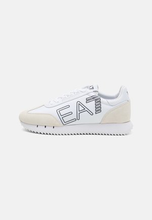 EA7 Emporio Armani VINTAGE UNISEX - Zapatillas - white/black