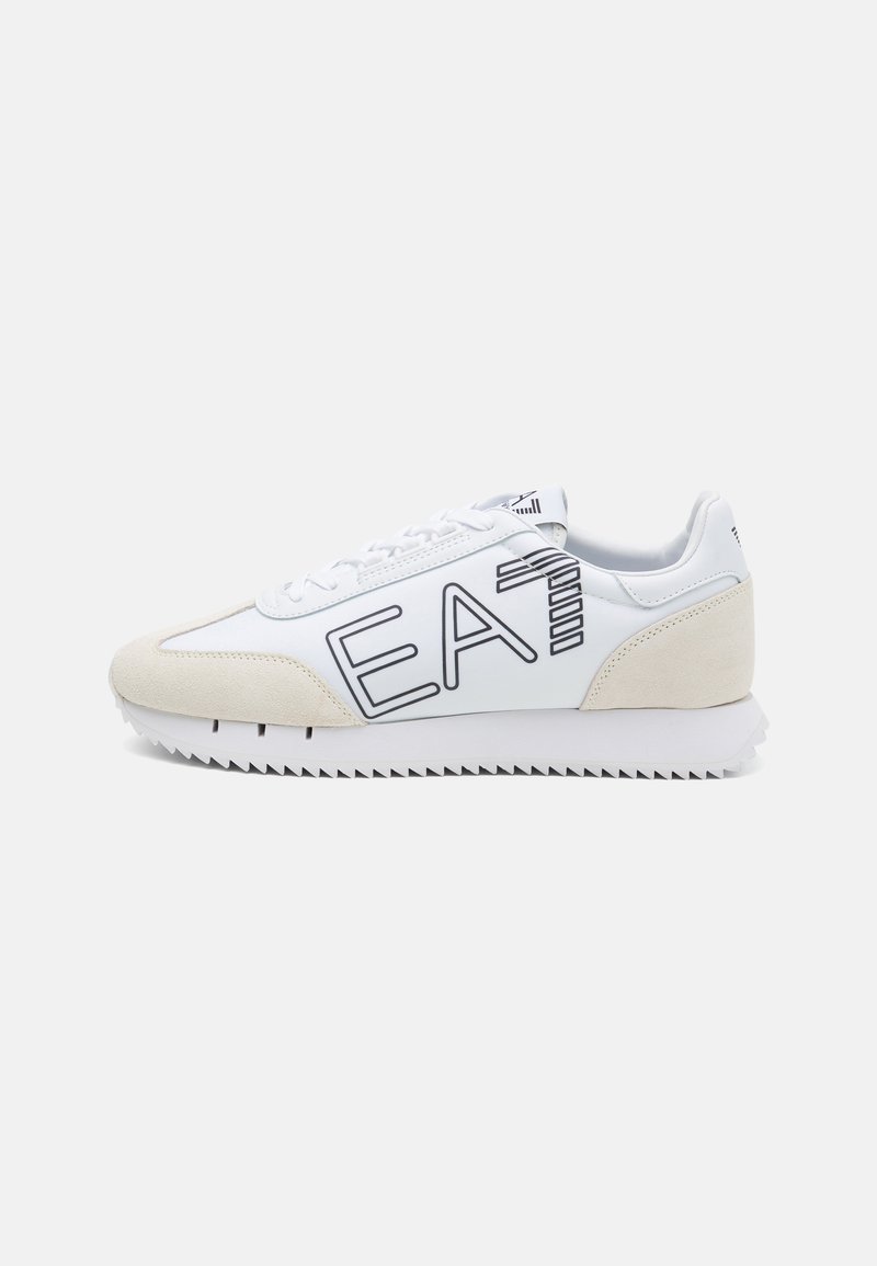 EA7 Emporio Armani VINTAGE UNISEX - Sapatilhas - white/black