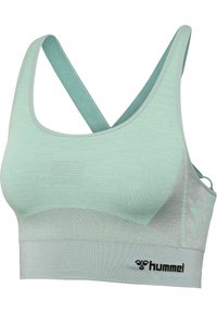 Hummel SEAMLESS - Sport-BH med lätt stöd - chinois geen silt green mel