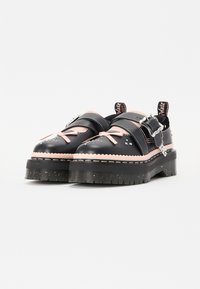 Dr. Martens KEMSLEY - Slippers - black/powder pink