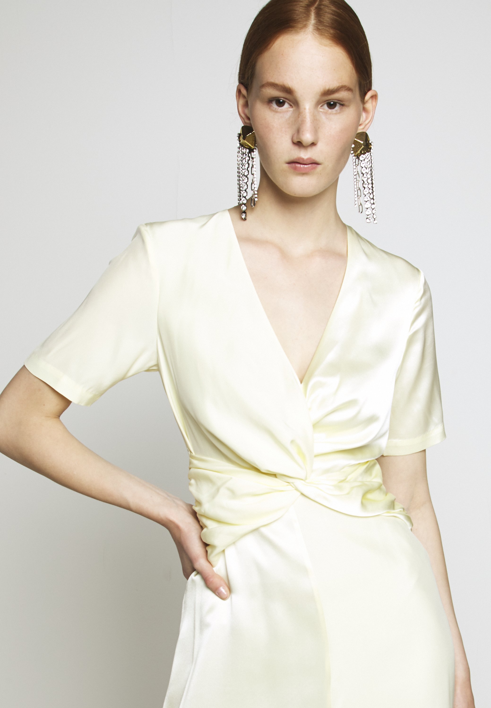 robe blanche zalando