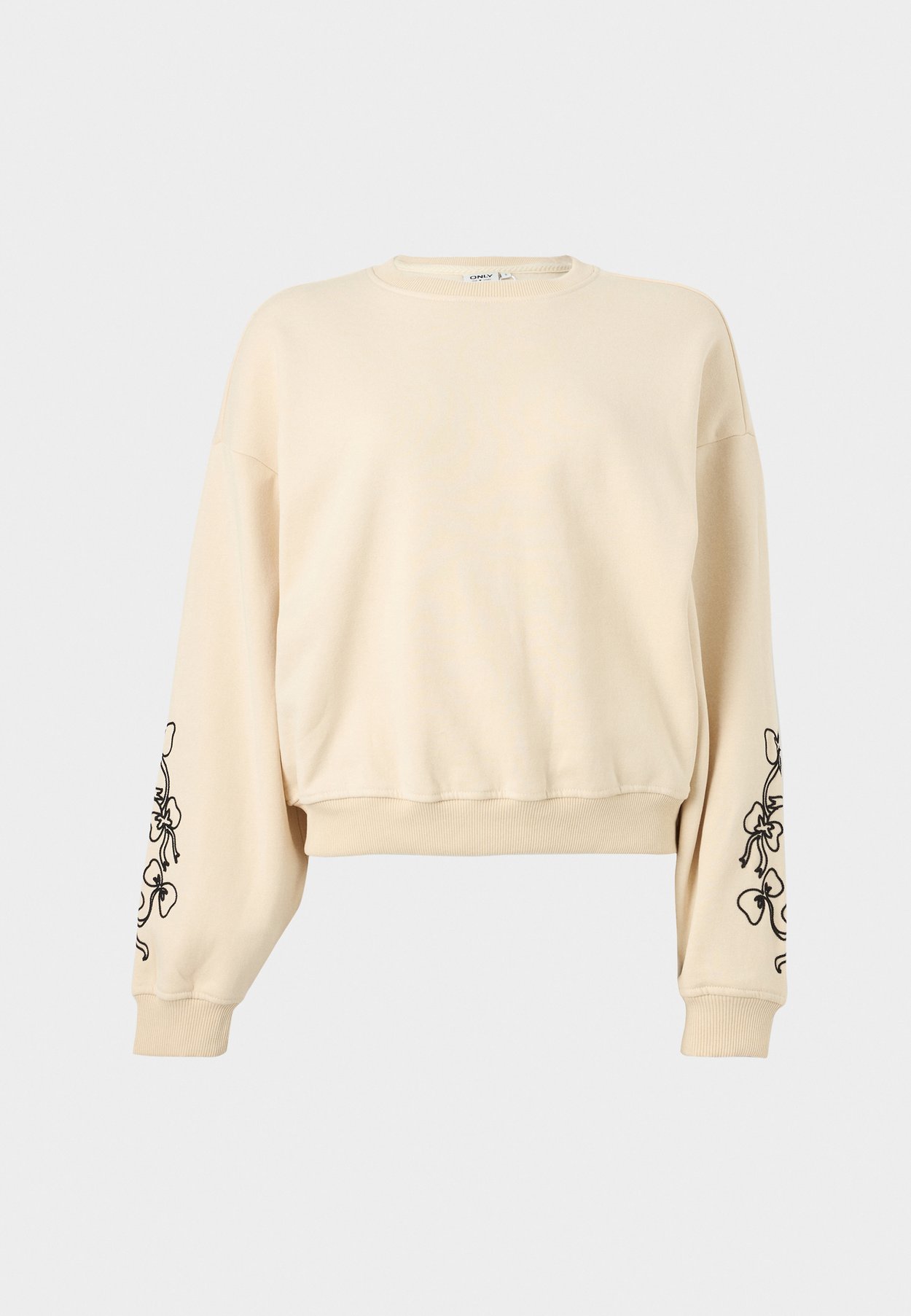 ONLBROOKLYN L/S EMBROIDERY BOX SWT