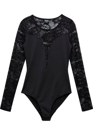 Urban Classics ROUND NECK  - Bluse - black