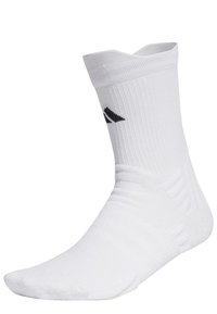 adidas Performance - TENNIS CUSHIONED CREW  - Sportzoknik - white black Miniatűr kép 1