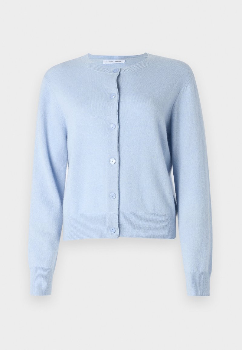 Samsøe Samsøe Vest lichtblauw