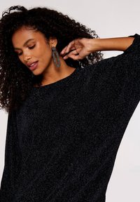 Apricot SWIRL BATWING - Langærmet T-shirt - navy