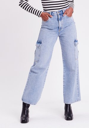 Wide Leg - denim double stone