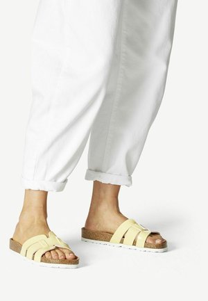 Tamaris, Mules - yellow