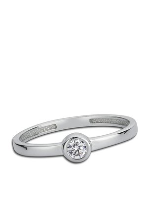FREUNDSCHAFTS - Bague - weiß silberfarben