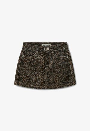 Sofie Schnoor, CALLYKB - Jupe en jean - leopard