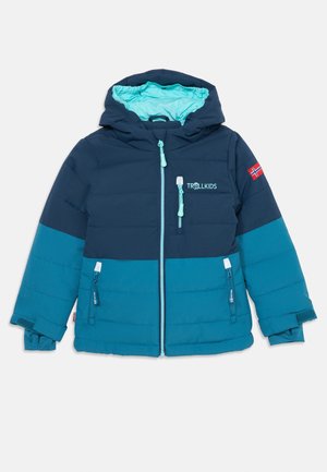 KIDS HEMSEDAL SNOW JACKET UNISEX - Lumilautailutakki - dark marine/mystic blue/arctic blue