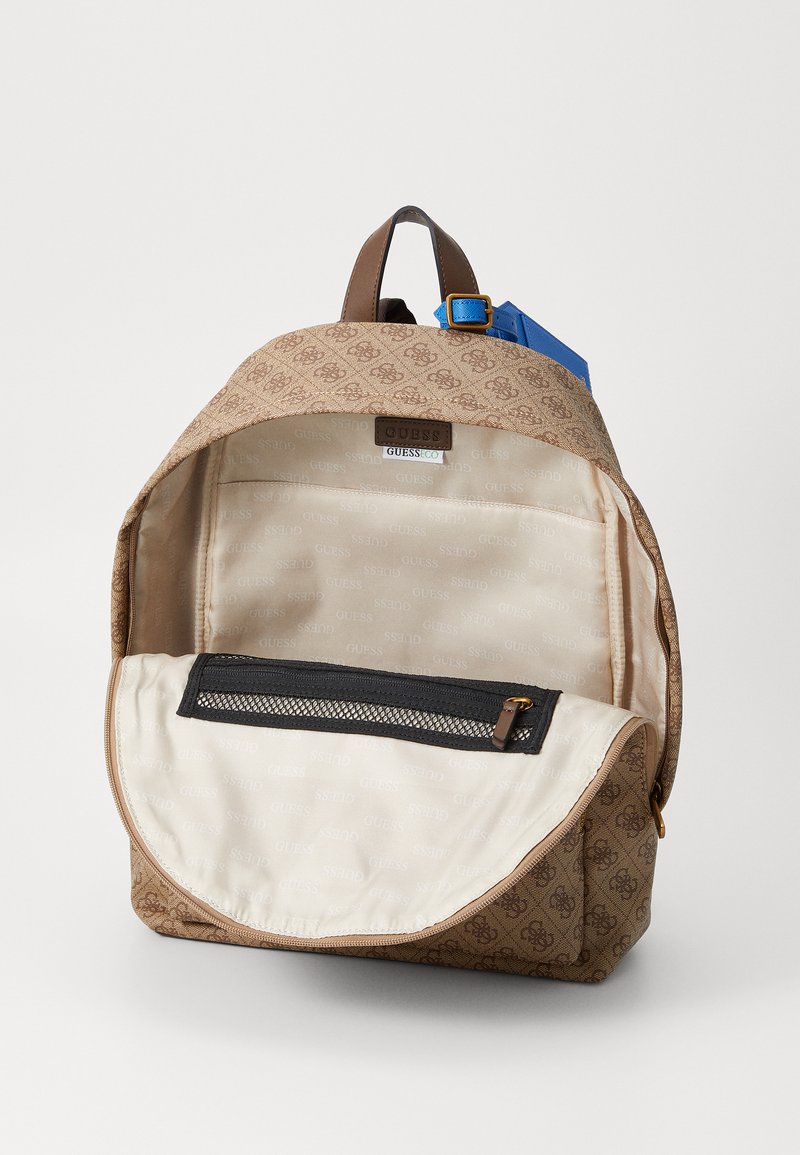 Guess MILANO COMPACT BACKPACK - Rucksack - beige/brown/blue  display picture 2