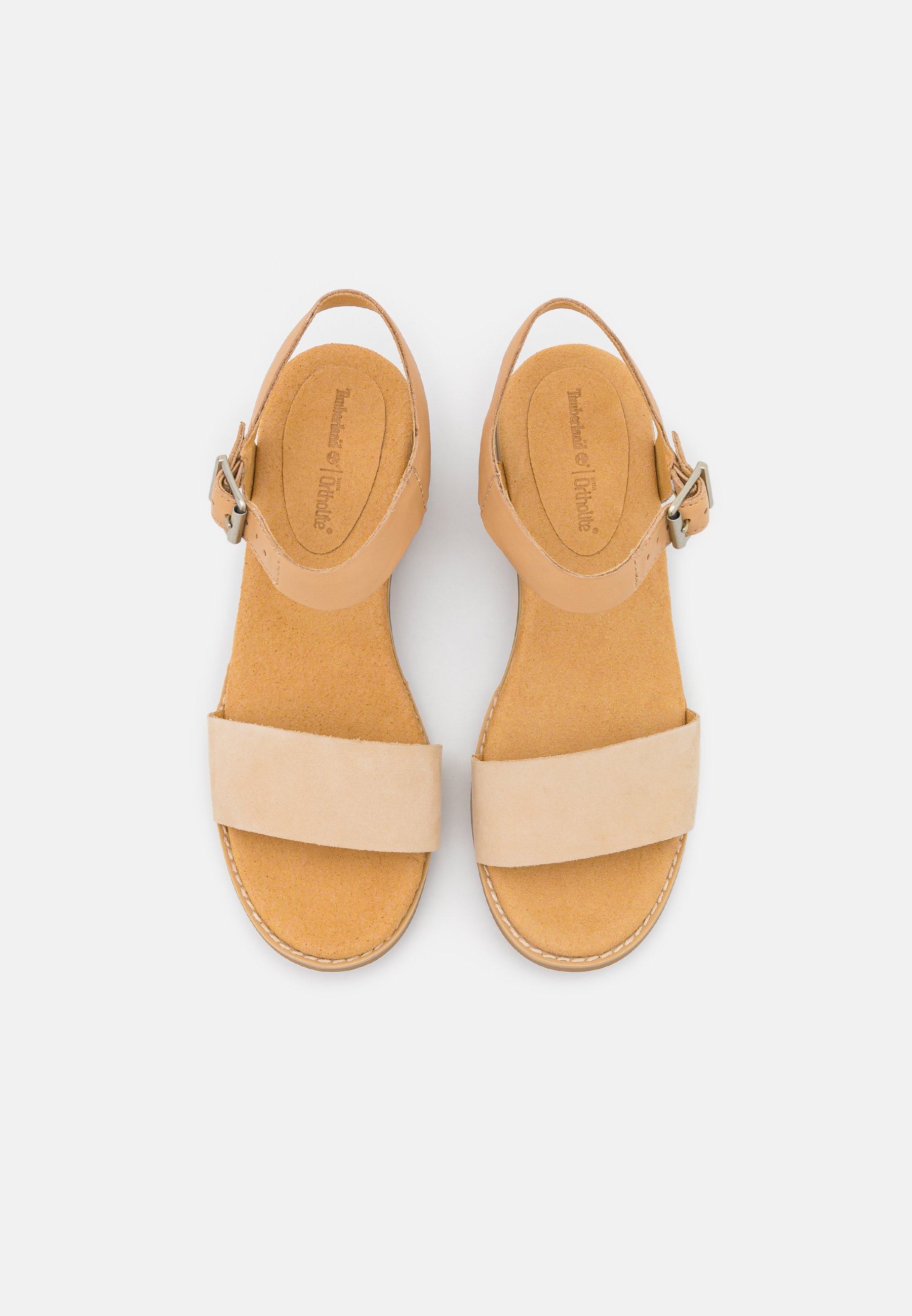 Timberland LAGUNA SHORE MID HEEL - Sandali - light beige/marrone chiaro -  Zalando