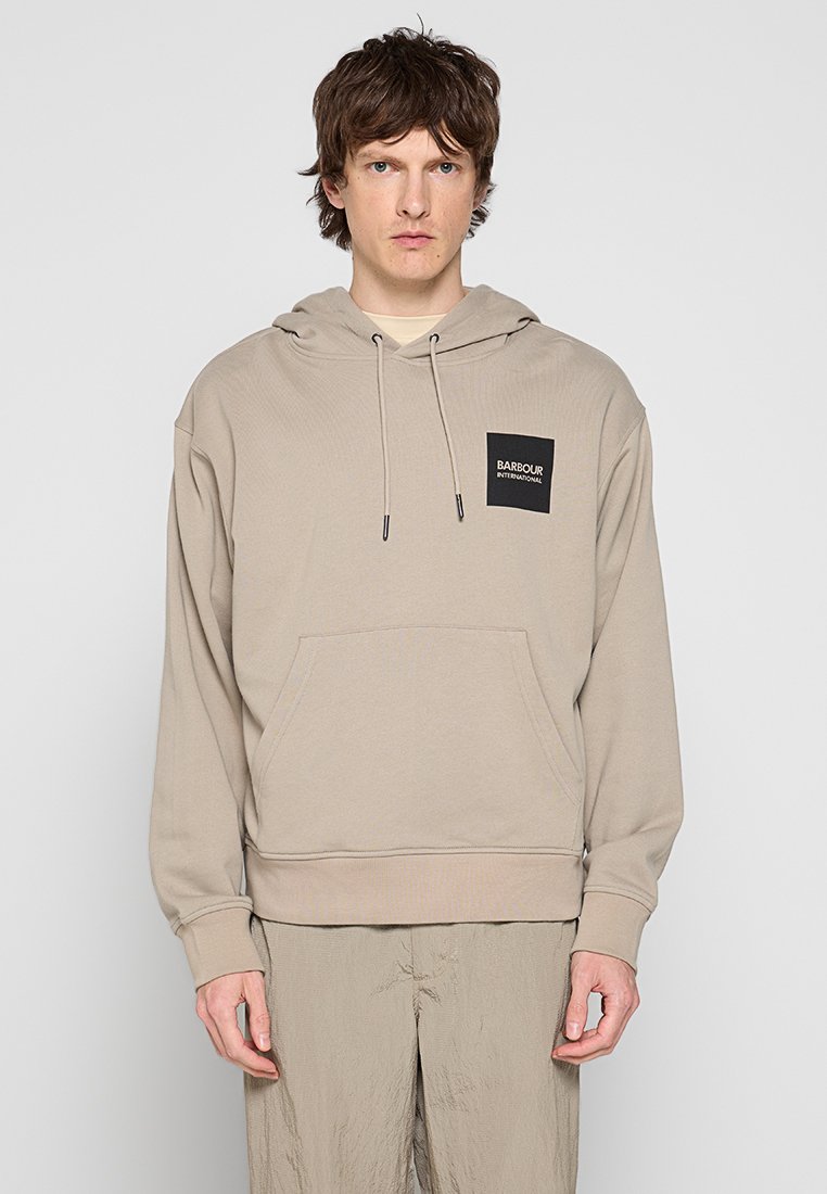 Barbour International Hoodie bruin