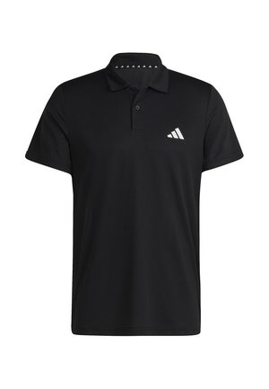 BASE - T-shirt med print - black/white