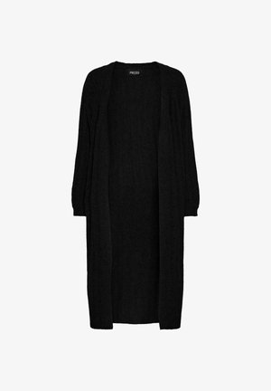 Pieces PCMAGGY LONG CARDIGAN - Cardigan - black