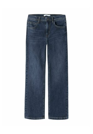 Name it, NKMRYAN STRAIGHT JEANS 8809-MD TB - Straight leg jeans - dark blue denim