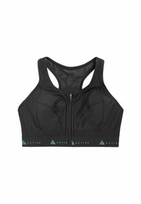 DD+ HIGH IMPACT ZIP - Sportinė liemenėlė - black
