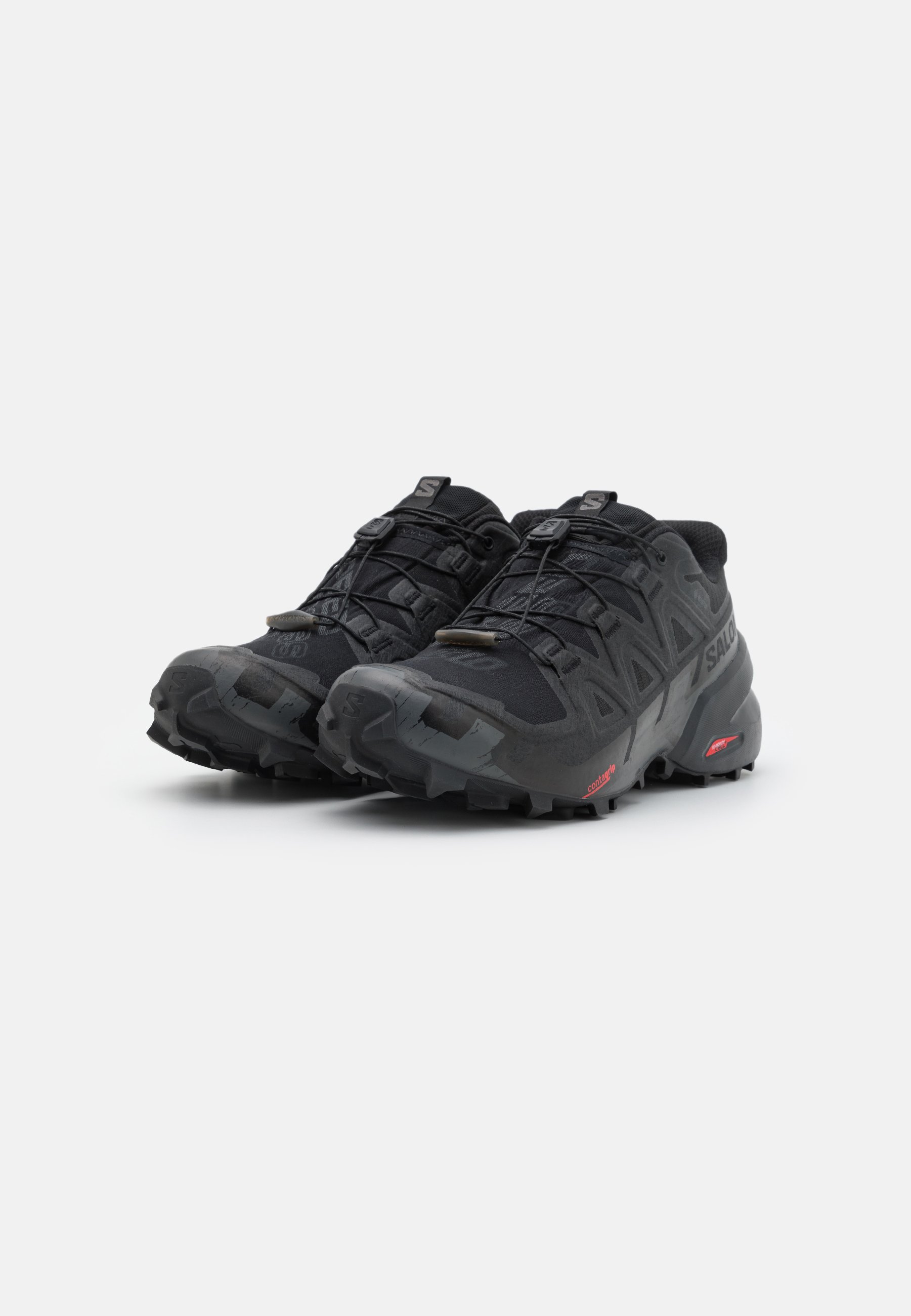 Salomon SPEEDCROSS 6 GTX - Trail hardloopschoenen - black/phantom/zwart -  Zalando.nl