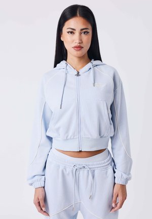 À CAPUCHE SOFT - Felpa con zip - bleu