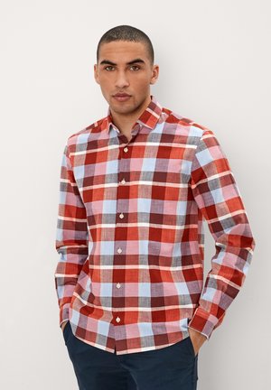 Chemise - light orange check