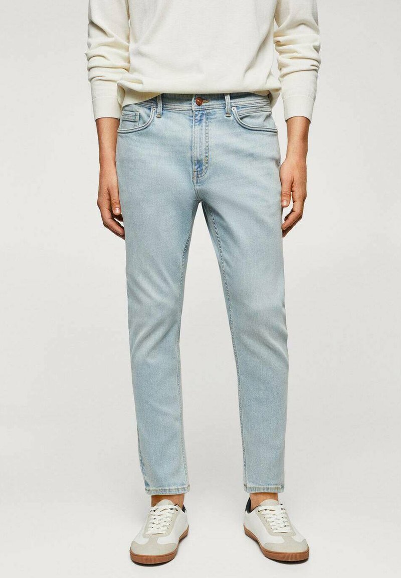 Mango TOM Jeans Slim Fit light blue/hellblau Zalando.at