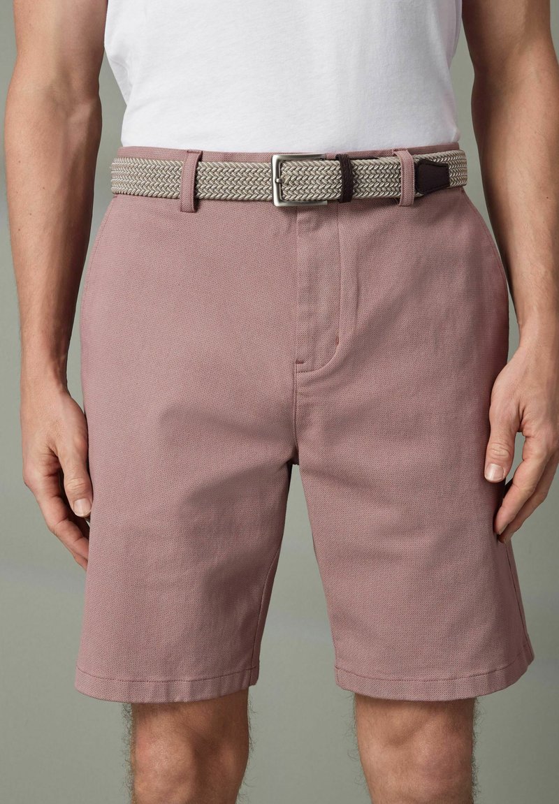 Next BELTED - REGULAR FIT - Shorts - pink