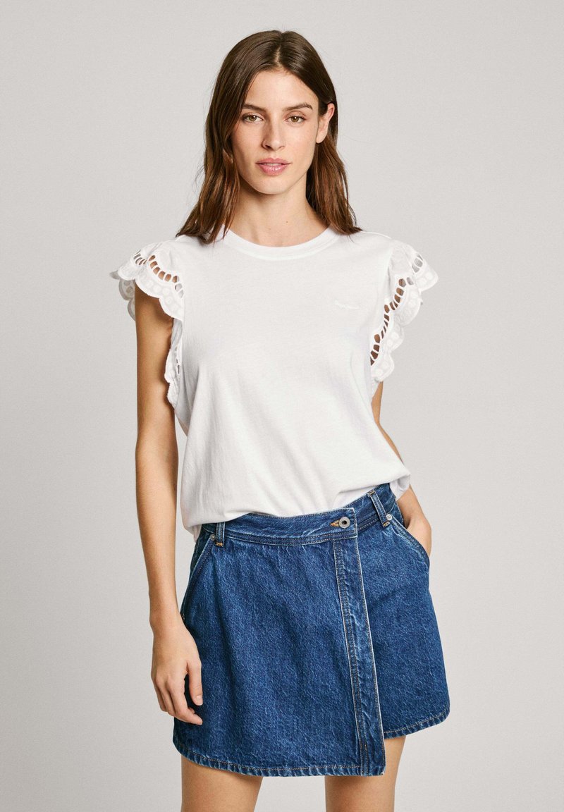 Pepe Jeans - VIC - Print T-shirt - white, Enlarge