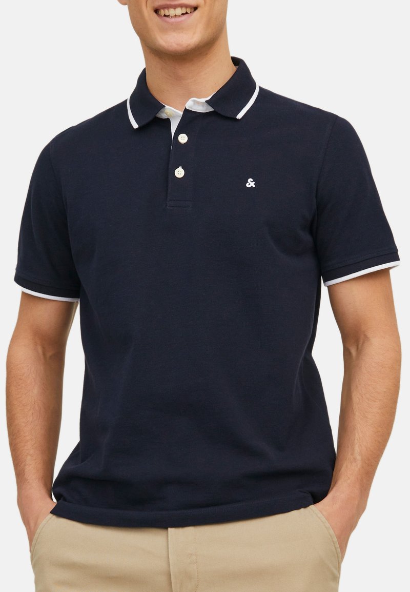 Jack & Jones  SLIM FIT ciemnoniebieski