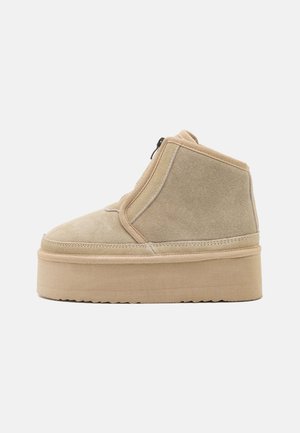 Ankelstøvler - beige