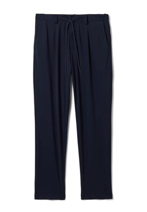 PIOMBO REGULAR-FIT TROUSERS - Pantaloni eleganti - navy blue