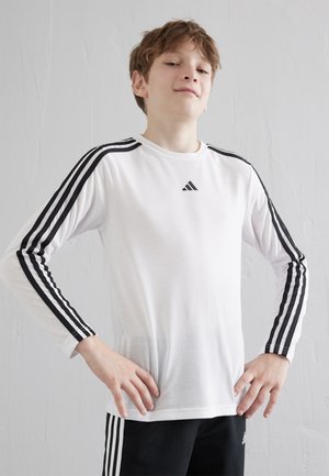 JUNIOR UNISEX - Top s dlouhým rukávem - white/black