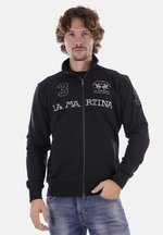 La Martina Black Cotton Men's Sweatpants