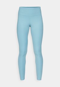 FAST - Leggings da corsa lunghi - denim turquoise/silver