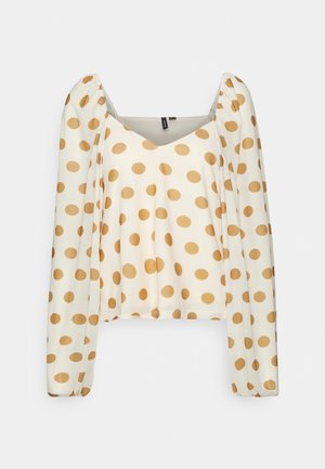 VMKAE V NECK - Blouse - pristine