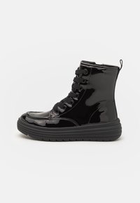 Geox PHAOLAE GIRL - Stivaletti stringati - black
