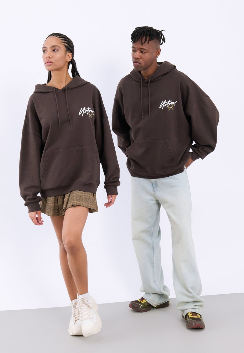 YOURTURN UNISEX - Sweatshirt - dark brown