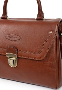 Hexagona Borsa a mano - marron