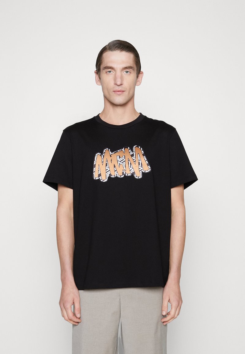 MCM Tshirt z nadrukiem/czarny Zalando.pl